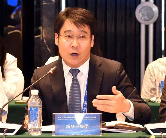 新华三集团联席总裁、中国区总裁王景颇
